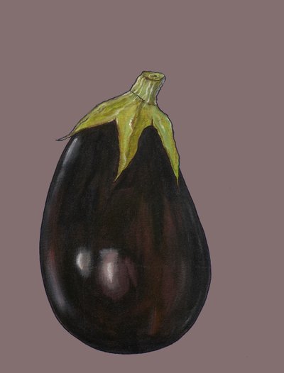 Aubergine, 2006 by Sarah Thompson Engels